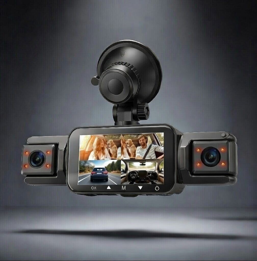 Dashcam for cars 4 Channel Black Box WiFi Driving Camera FHD 1080P Night Vision Loop Recording add Hardwire kit car accessories